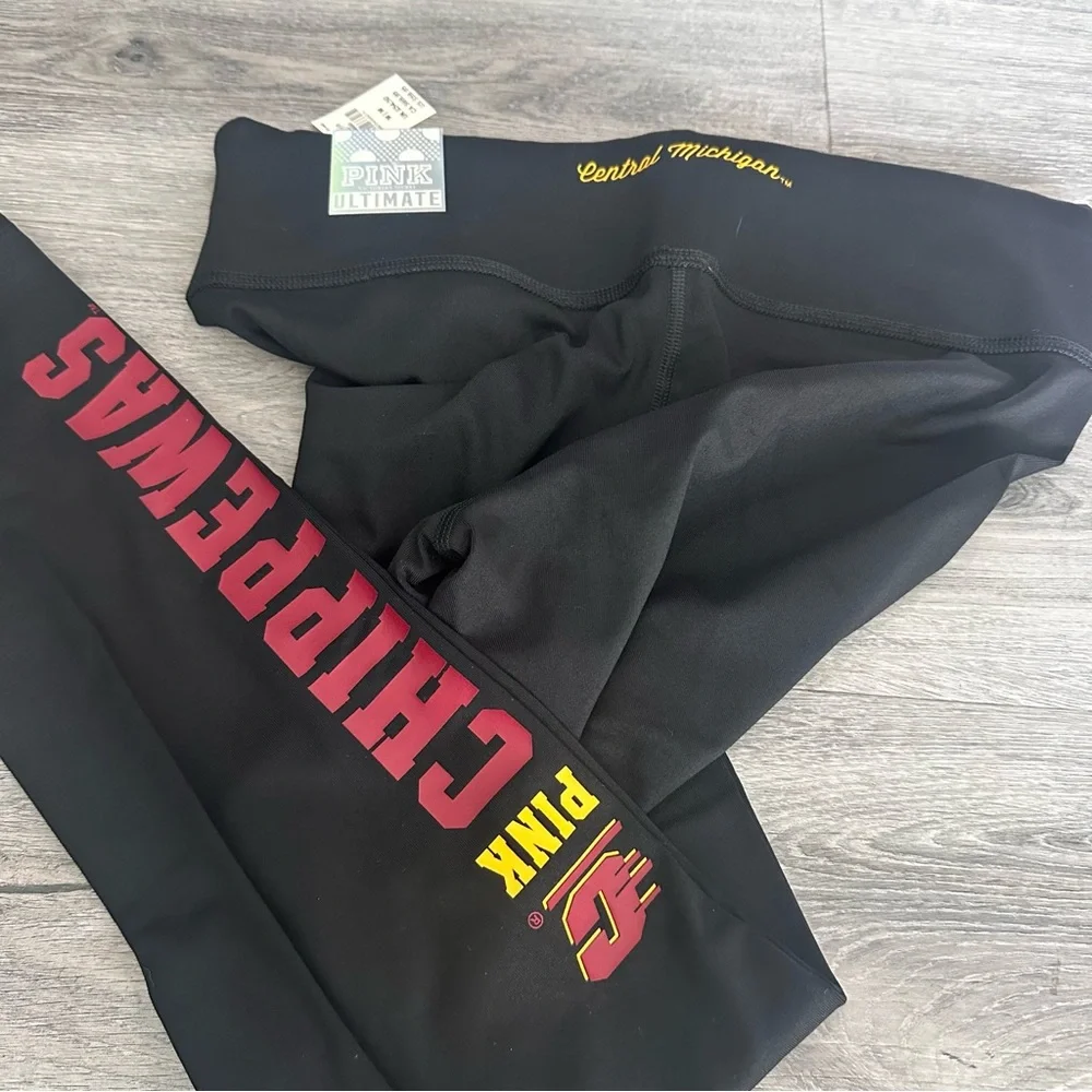 Central Michigan University Victoria Secret Pink Leggings